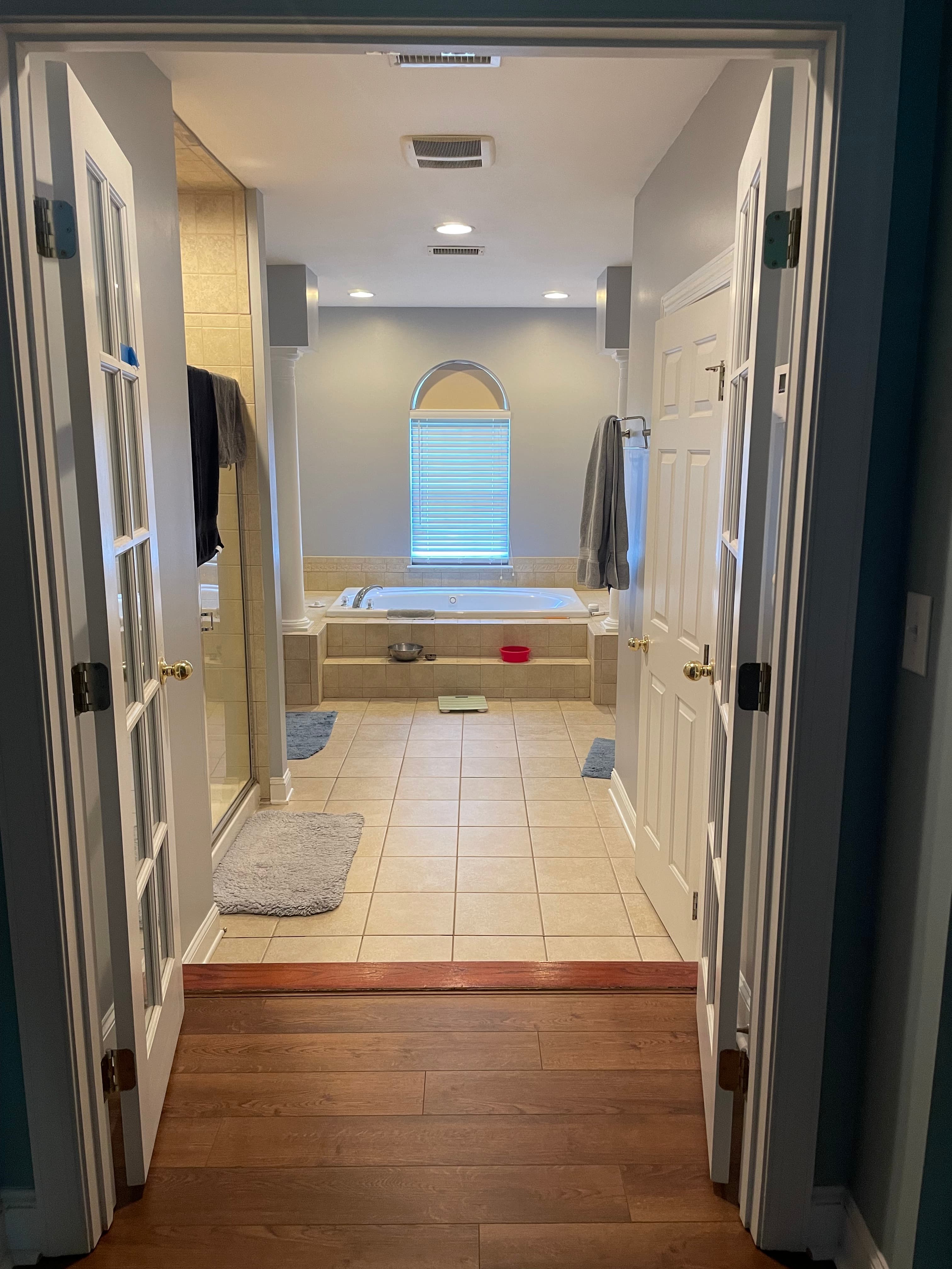 Bathroom renovation before - Project C