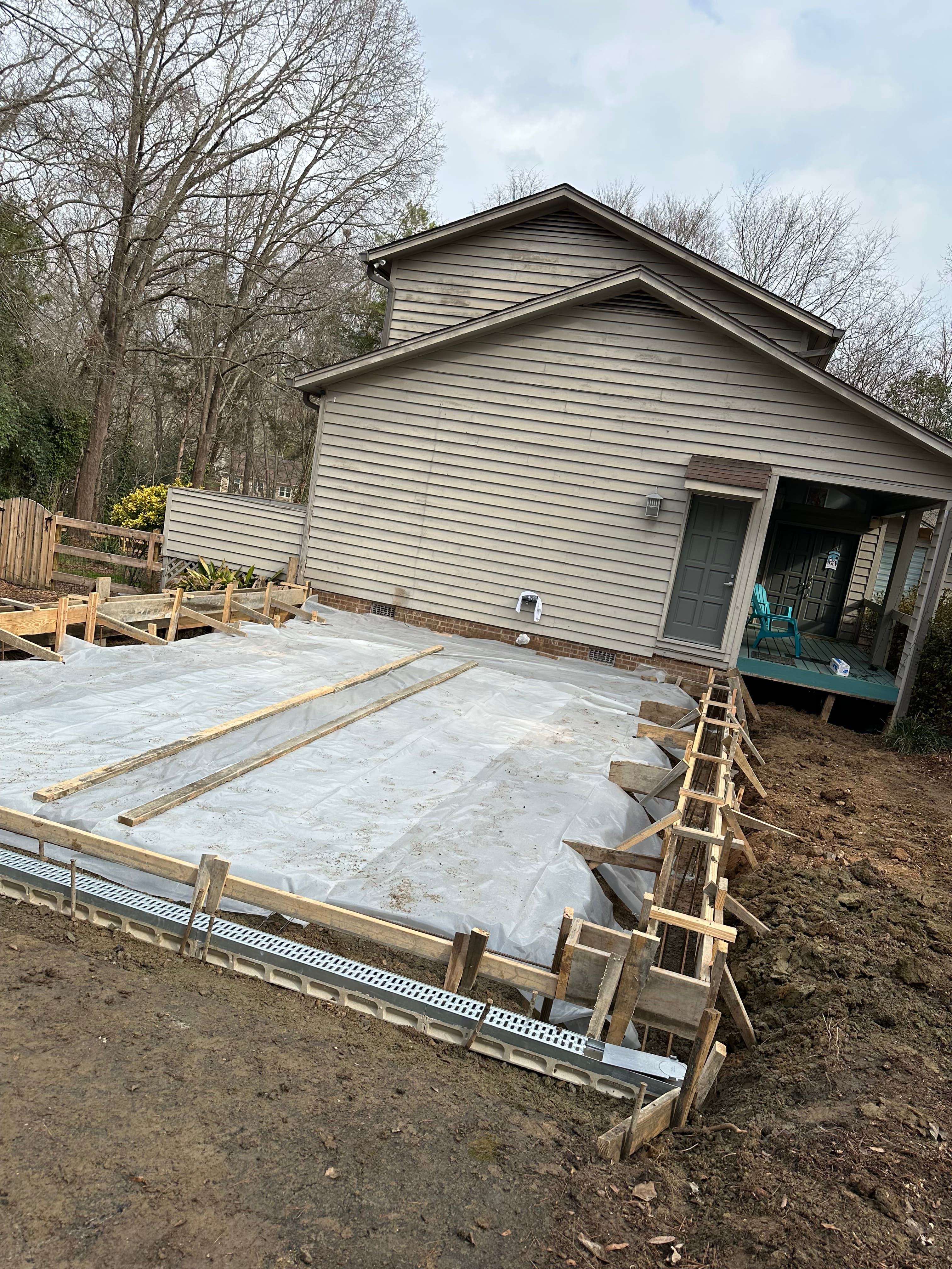 Garage renovation before view 2 - Project D