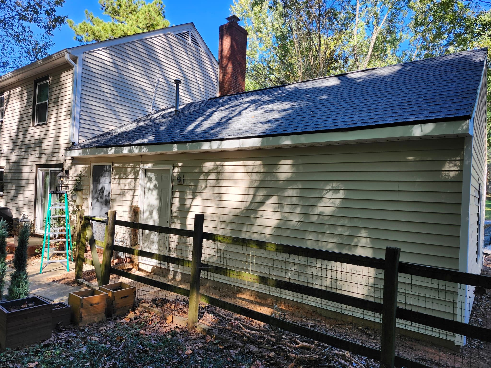 Garage renovation project E - additional view 2 of completed work