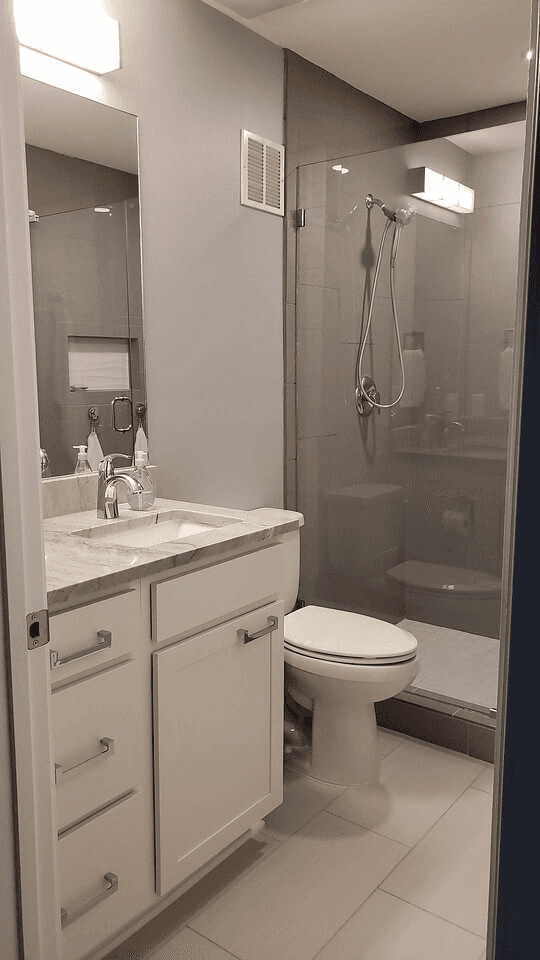 Bathroom renovation 4