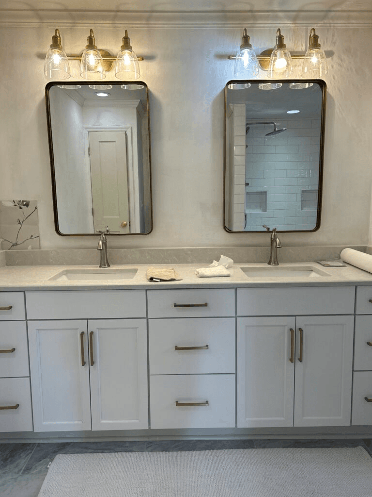 Bathroom renovation 9